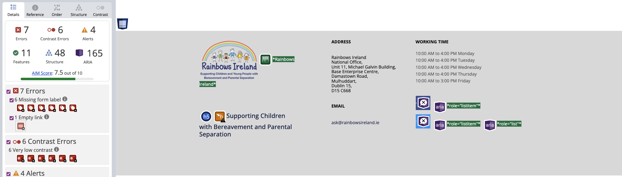 WCAG Rainbows 4