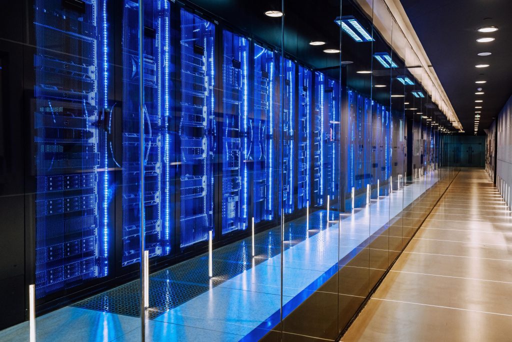 Scaleway Server Room